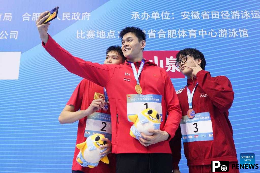 Chinese swimmer Sun Yang wins first gold after long suspension