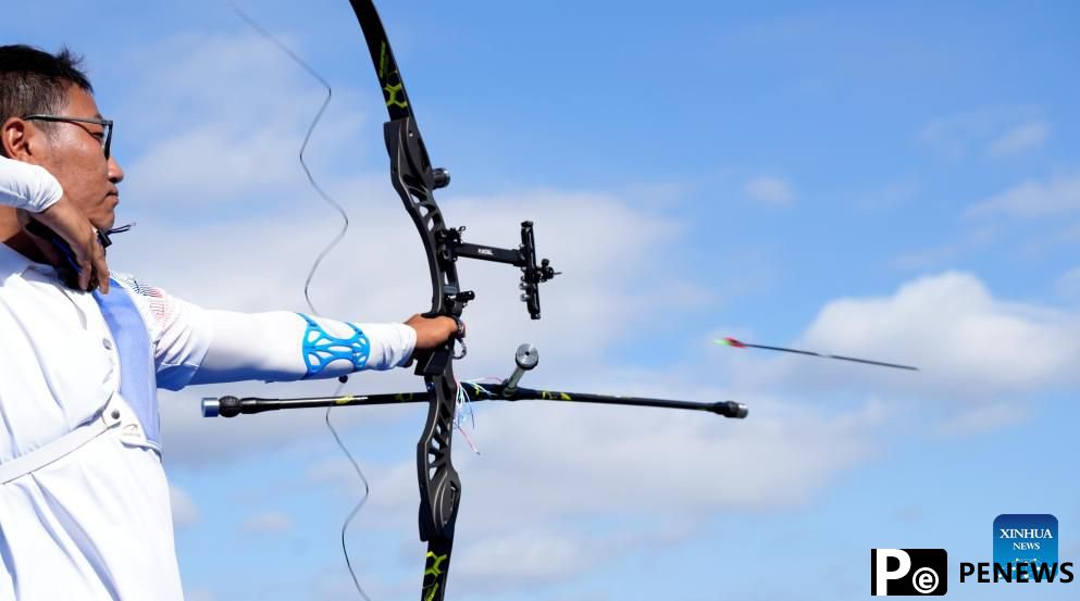 Athletes take part in training session ahead of Paris 2024 Paralympic Games