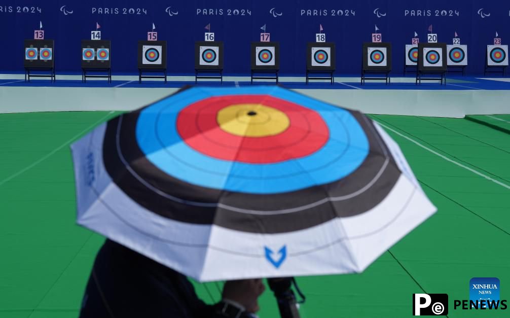 Athletes take part in training session ahead of Paris 2024 Paralympic Games