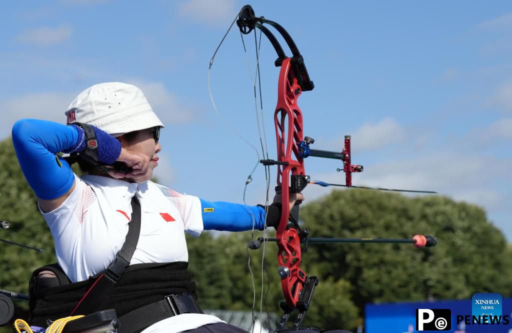 Athletes take part in training session ahead of Paris 2024 Paralympic Games