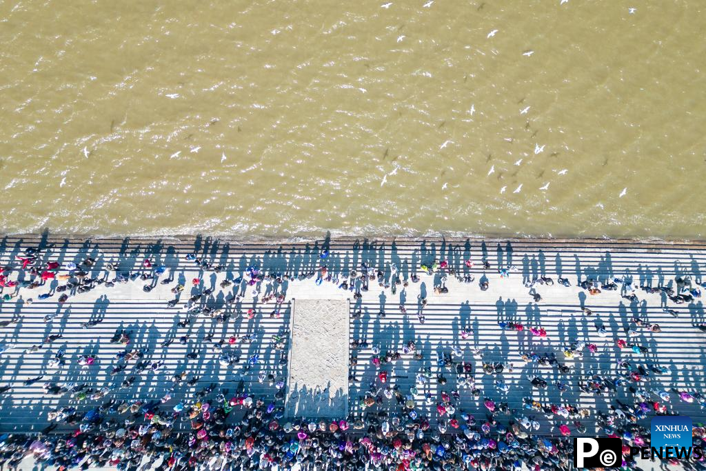 Aerial view of Harbin, China