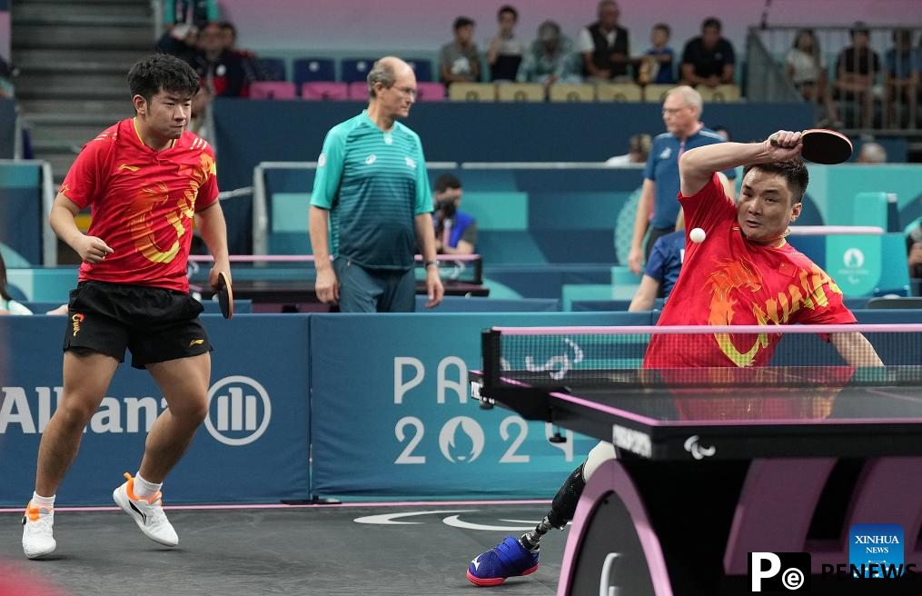 In pics: Para Table Tennis matches at Paris 2024 Paralympic Games