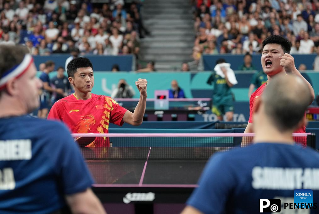 In pics: Para Table Tennis matches at Paris 2024 Paralympic Games
