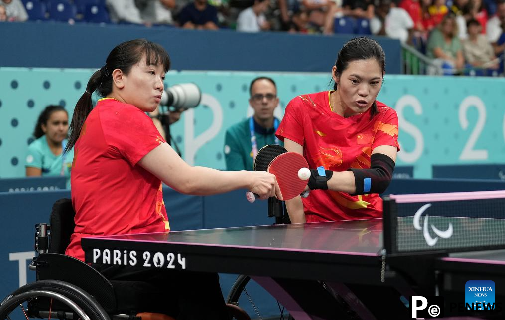 In pics: Para Table Tennis matches at Paris 2024 Paralympic Games