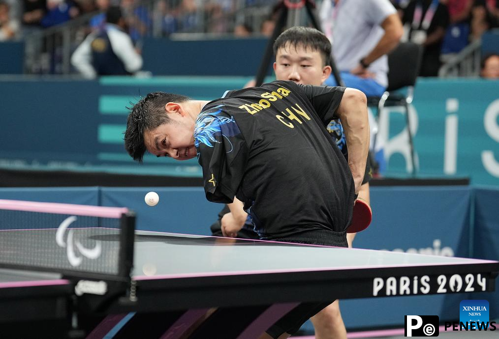 In pics: Para Table Tennis matches at Paris 2024 Paralympic Games