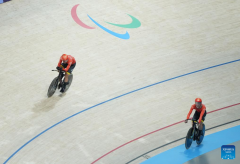 Cyclist Li claims China's 1st gold at Paris Paralympics