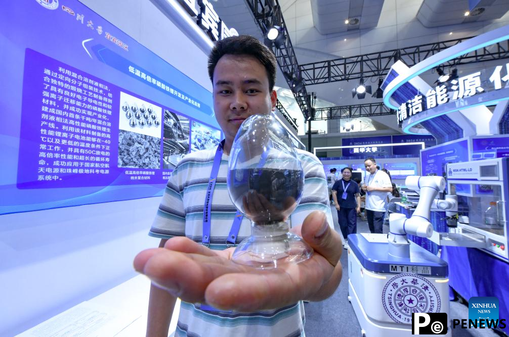 Exhibition highlights achievements in power battery industry, supply chains at 2024 World Power Battery Conference