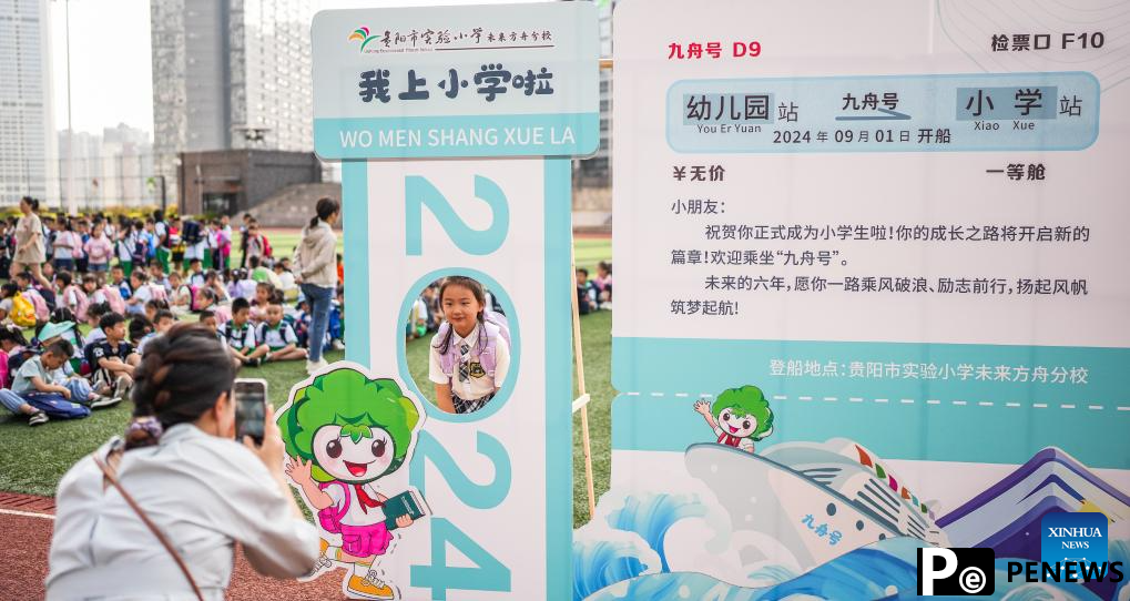 Schools across China host activities to mark start of new semester