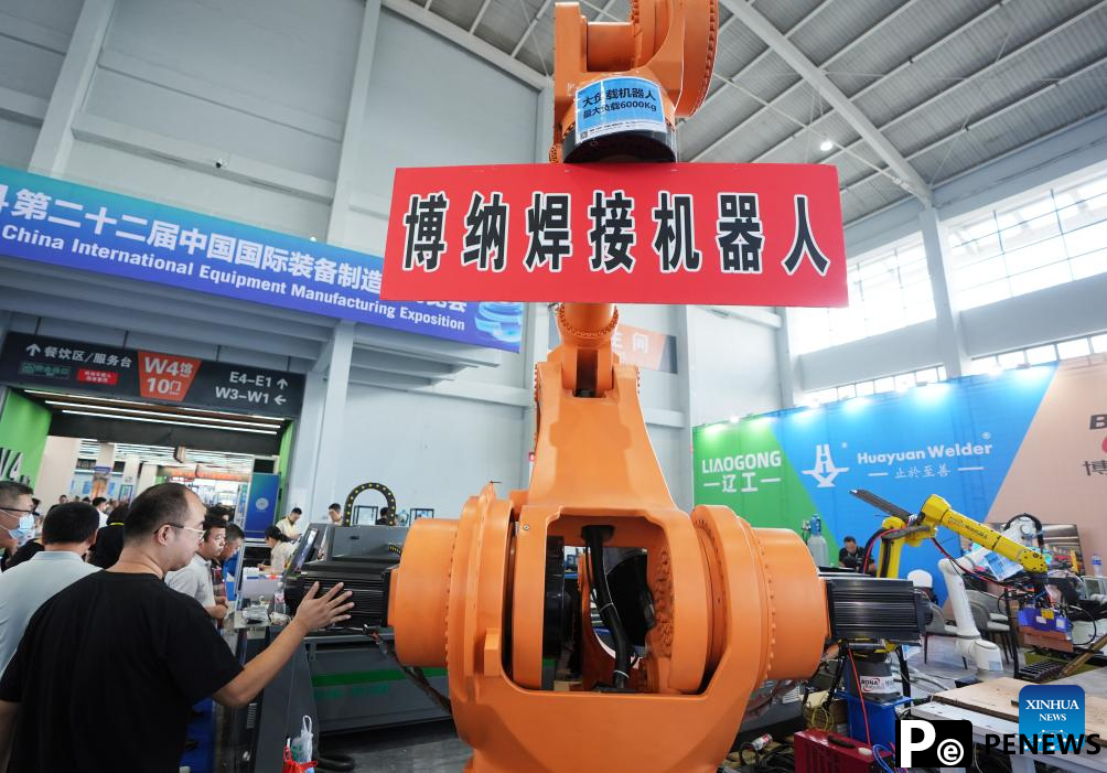 22nd China International Equipment Manufacturing Exposition kicks off in Shenyang