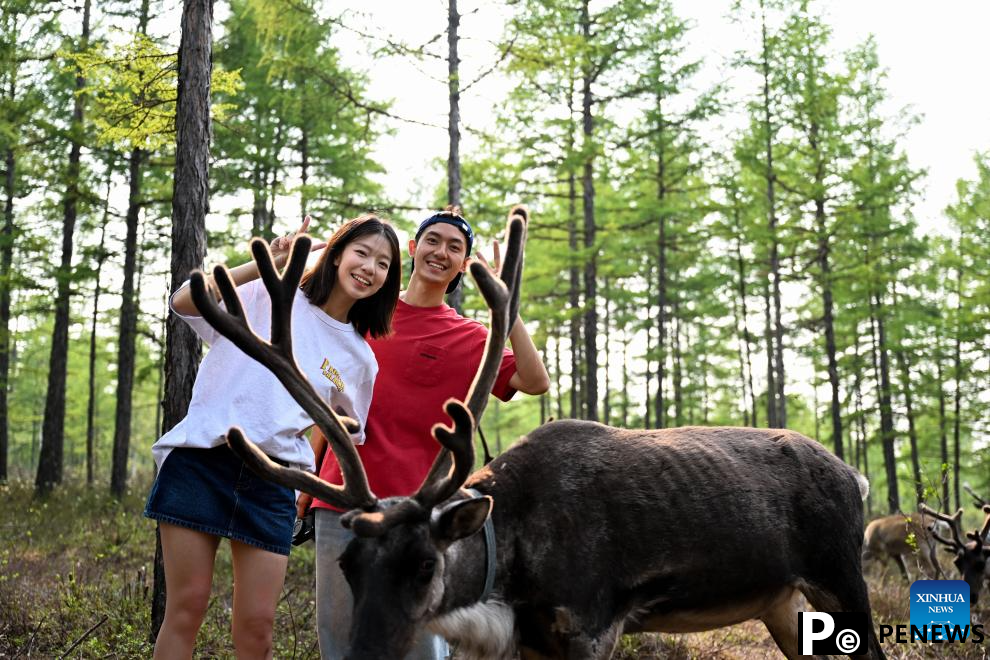 Northeast China attractions turn cool resources into summer tourism gold