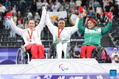 Paralympics: para powerlifting women's up to 61kg event