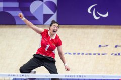 Sitting volleyball guides earthquake survivor Tang onto a different path