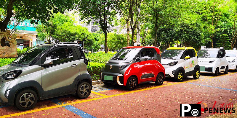 New energy vehicles from S China
