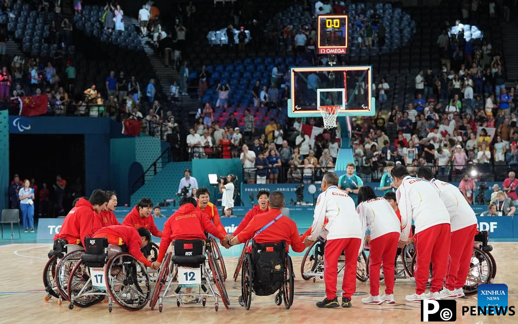 Wheelchair basketball at Paralympic Games: Canada vs. China