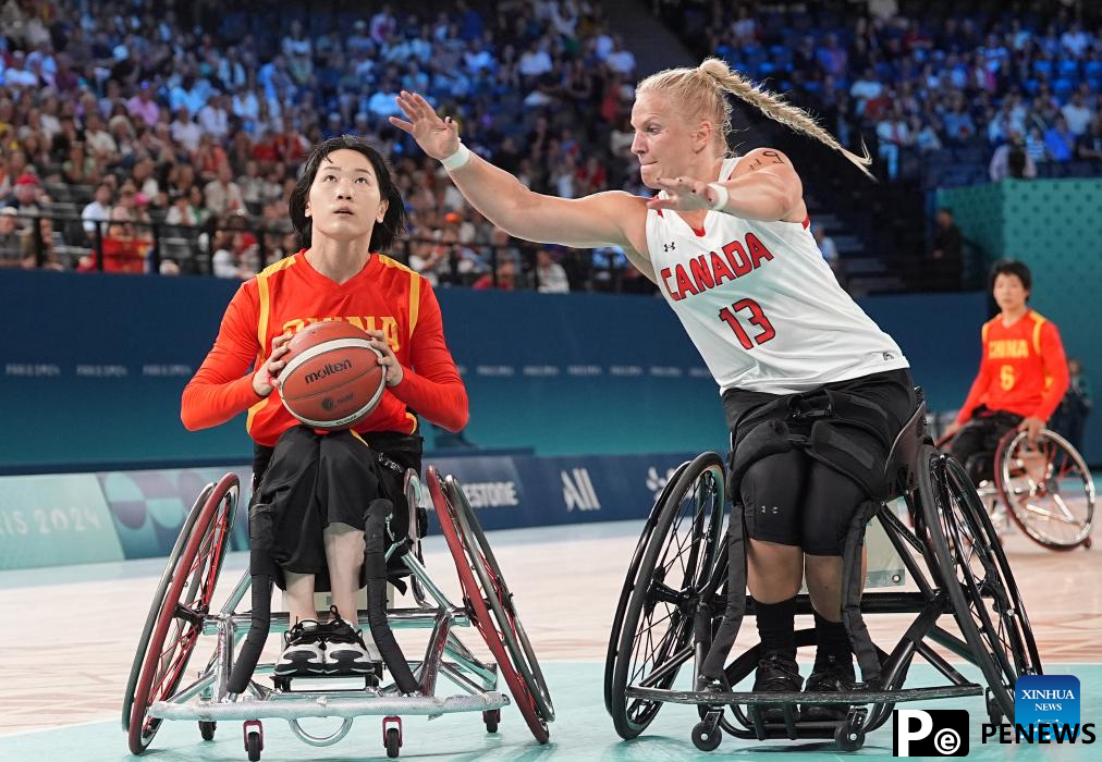 Wheelchair basketball at Paralympic Games: Canada vs. China