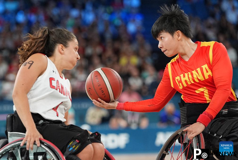 Wheelchair basketball at Paralympic Games: Canada vs. China
