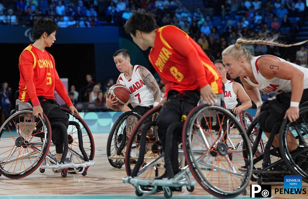 Wheelchair basketball at Paralympic Games: Canada vs. China
