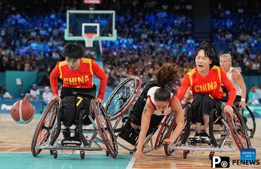 Wheelchair basketball at Paralympic Games: Canada vs. China