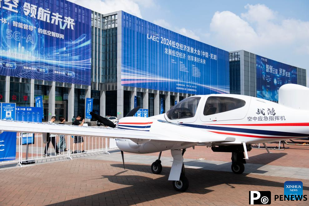 In pics: 2024 Low Altitude Economic Development Conference in Wuhu, E China