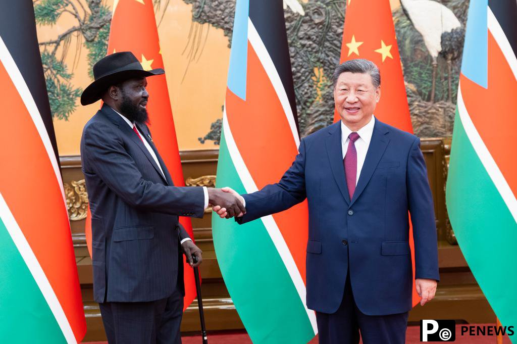 Chinese, South Sudanese presidents elevate bilateral ties