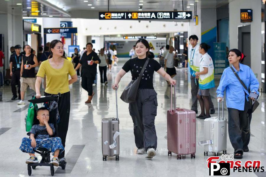 Airport in Haikou resumes operation after super typhoon