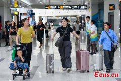 Airport in Haikou resumes operation after super typhoon