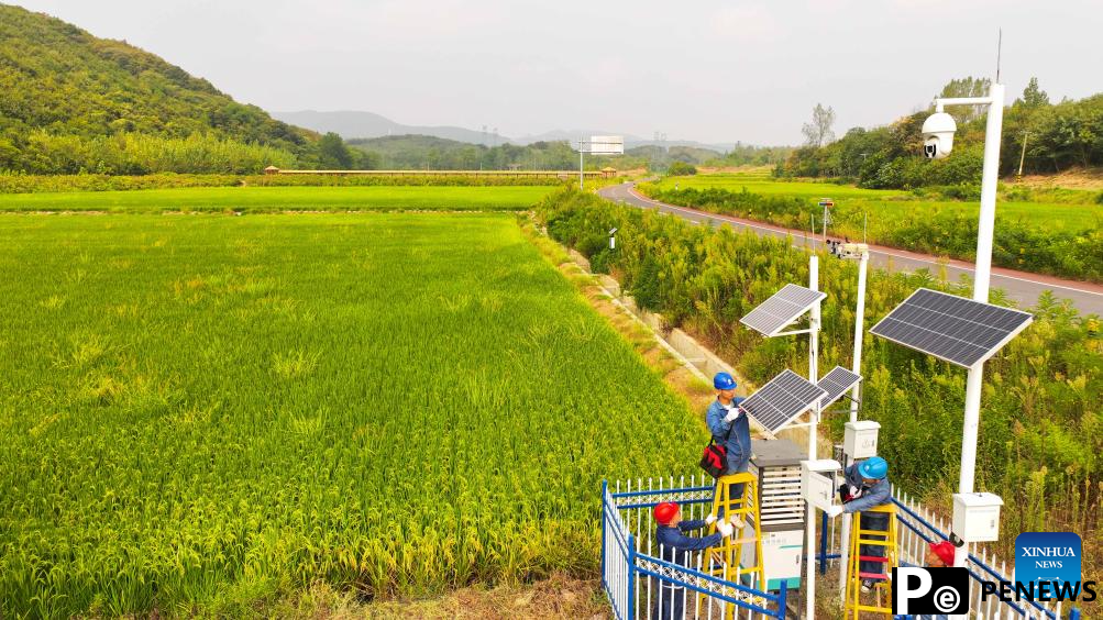 Smart technologies applied into agricultural management in Chuzhou, E China