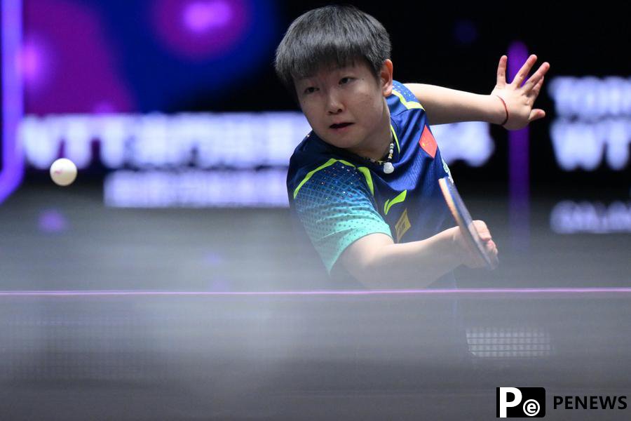 Olympic champs Sun, Wang make winning starts at WTT Champions in Macao