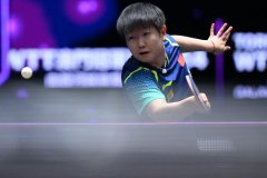 Olympic champs Sun, Wang make winning starts at WTT Champions in Macao