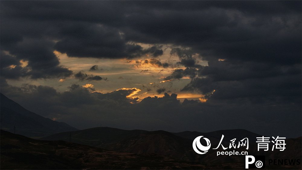 Autumn scenery of Qilian Mountains in NW China