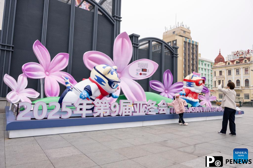 day countdown to 9th Asian Winter Games Harbin 2025 marked
