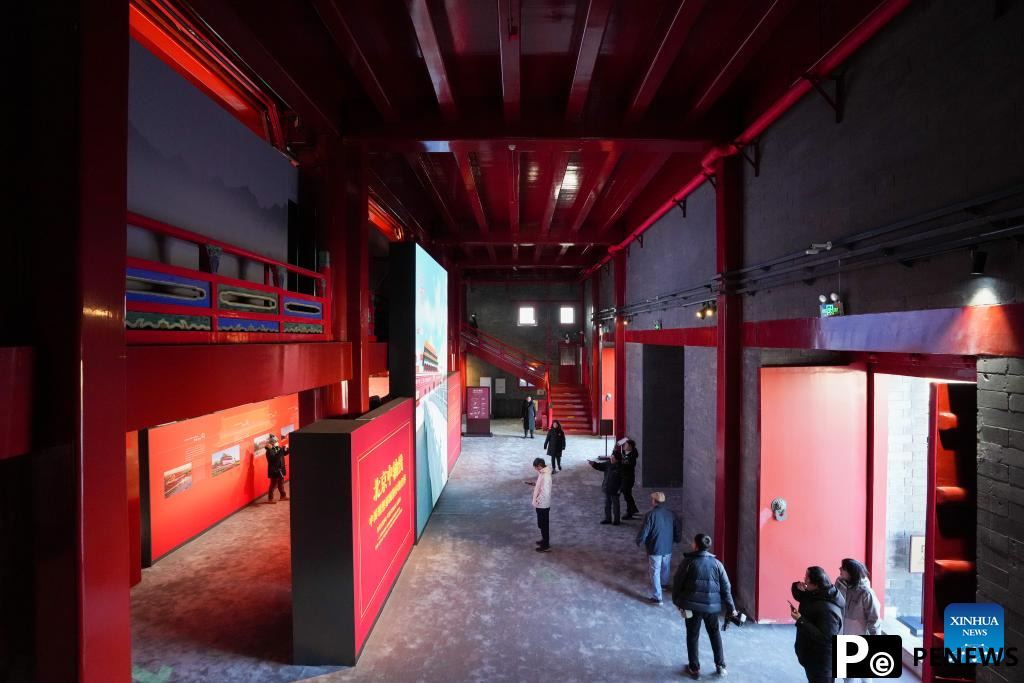 Zhengyangmen Archery Tower in Beijing reopens to public