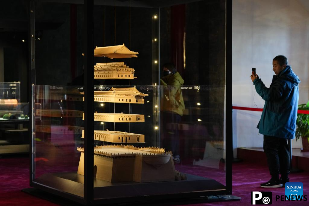 Zhengyangmen Archery Tower in Beijing reopens to public