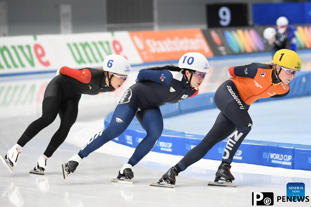 Highlights of ISU World Cup Speed Skating in Beijing