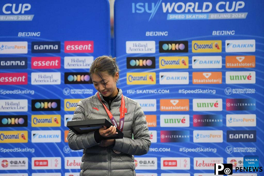 Highlights of ISU World Cup Speed Skating in Beijing