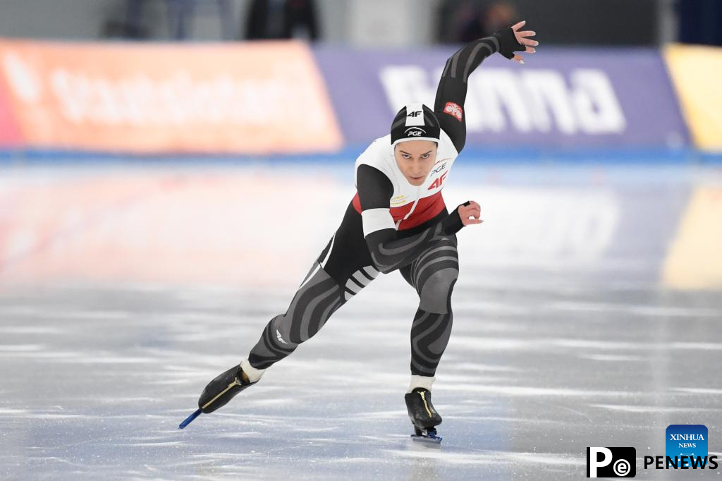 Highlights of ISU World Cup Speed Skating in Beijing