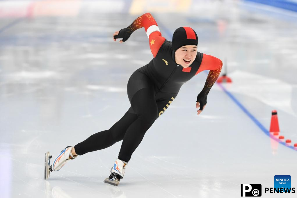 Highlights of ISU World Cup Speed Skating in Beijing