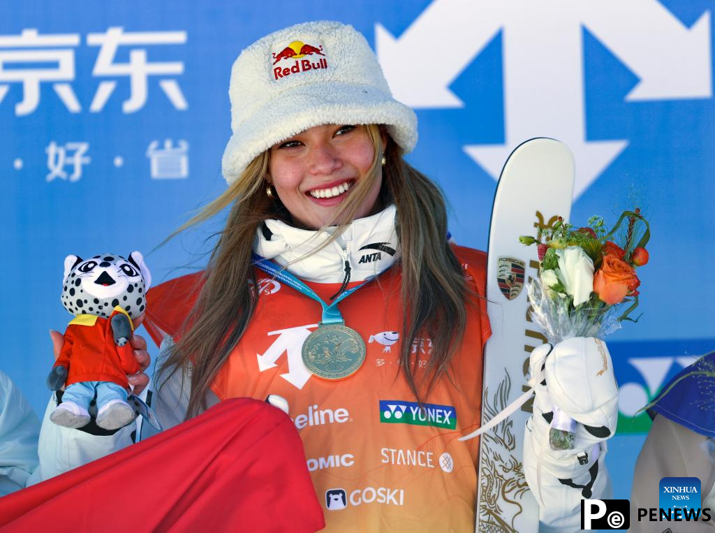 Gu Ailing, Li Fanghui dominate FIS Freeski Halfpipe World Cup at Genting Snow Park