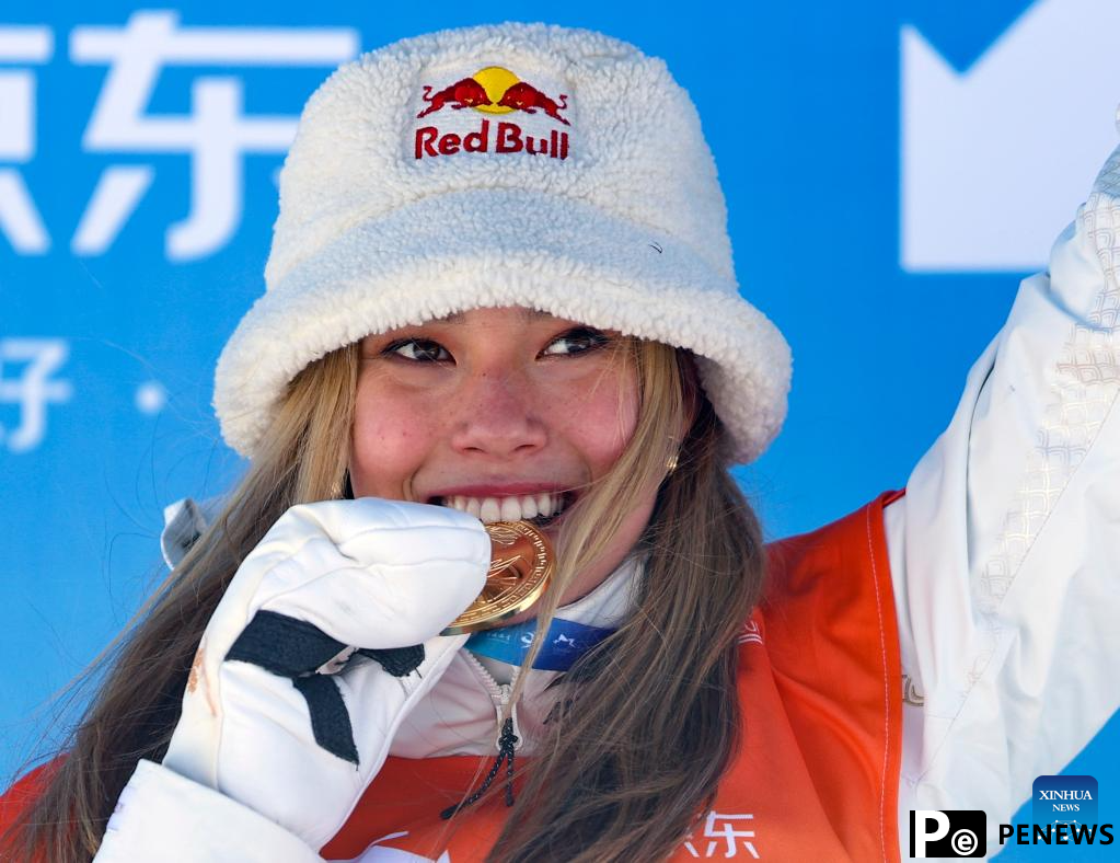 Gu Ailing, Li Fanghui dominate FIS Freeski Halfpipe World Cup at Genting Snow Park