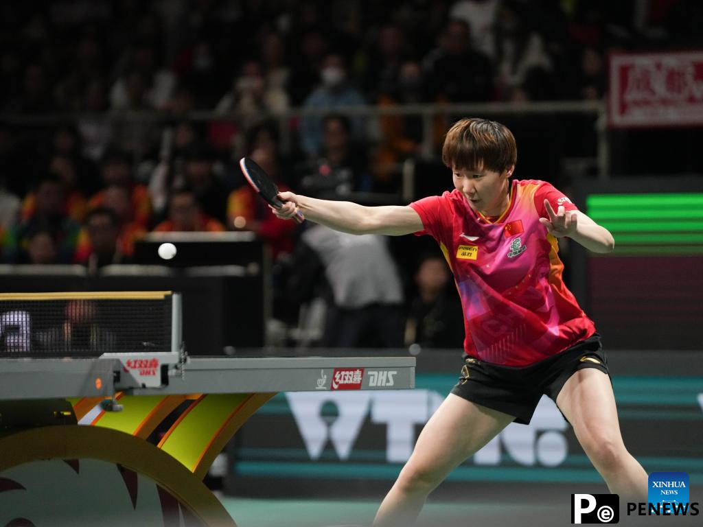 China retains title at ITTF Mixed Team World Cup