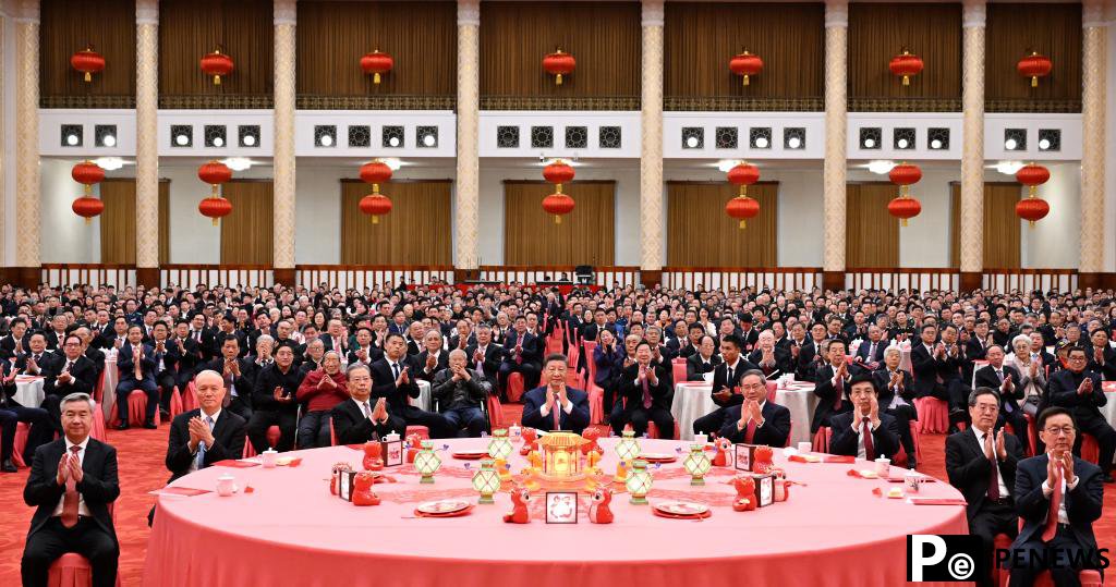 Xi lauds China