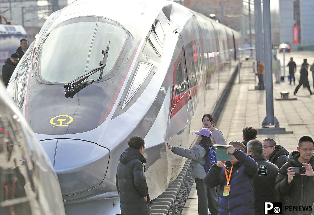 New train features higher speed, fuel efficiency