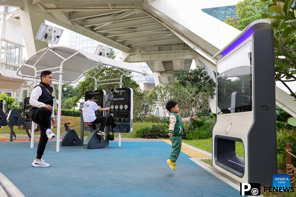 In pics: advanced AI applications in parks across Shenzhen