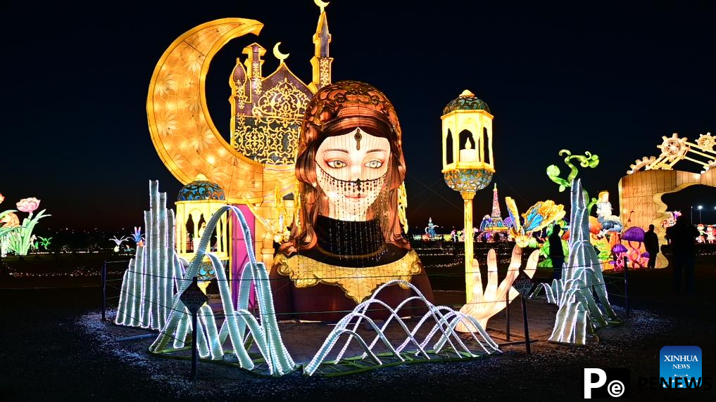 Light festival held in Kuwait
