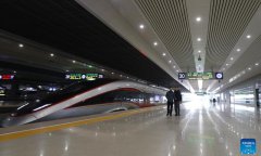 China optimizes national rail timetable on Sunday, adding more passenger and freight trains
