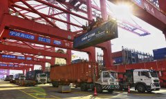 Europe Express of cargo ship completes maiden voyage in just 26 days