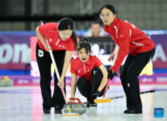 Curling Women's Round Robin Session at Winter Universiade: China vs. Britain