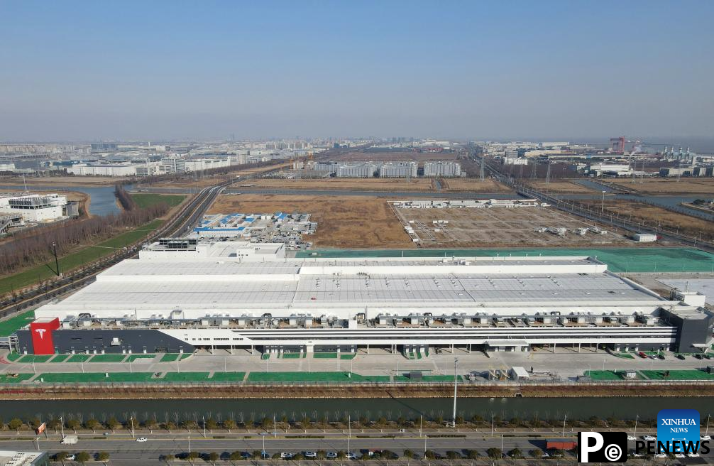 Tesla battery Megafactory in Shanghai launches production