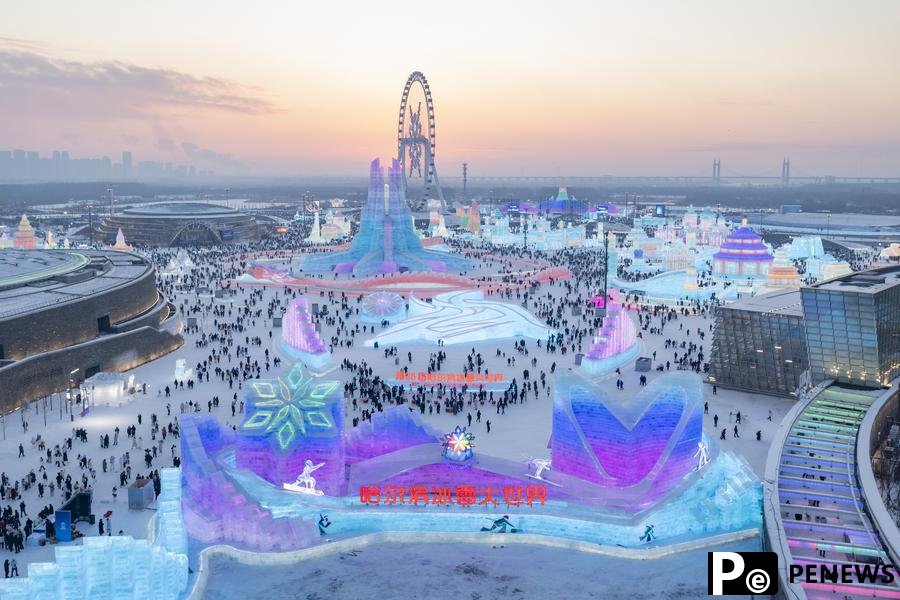 "Ice City" welcomes influx of foreign visitors amid winter tourism boom