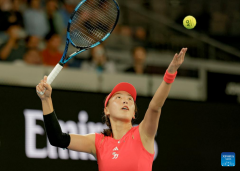 China's Wang Xinyu falls short in Australian Open first round